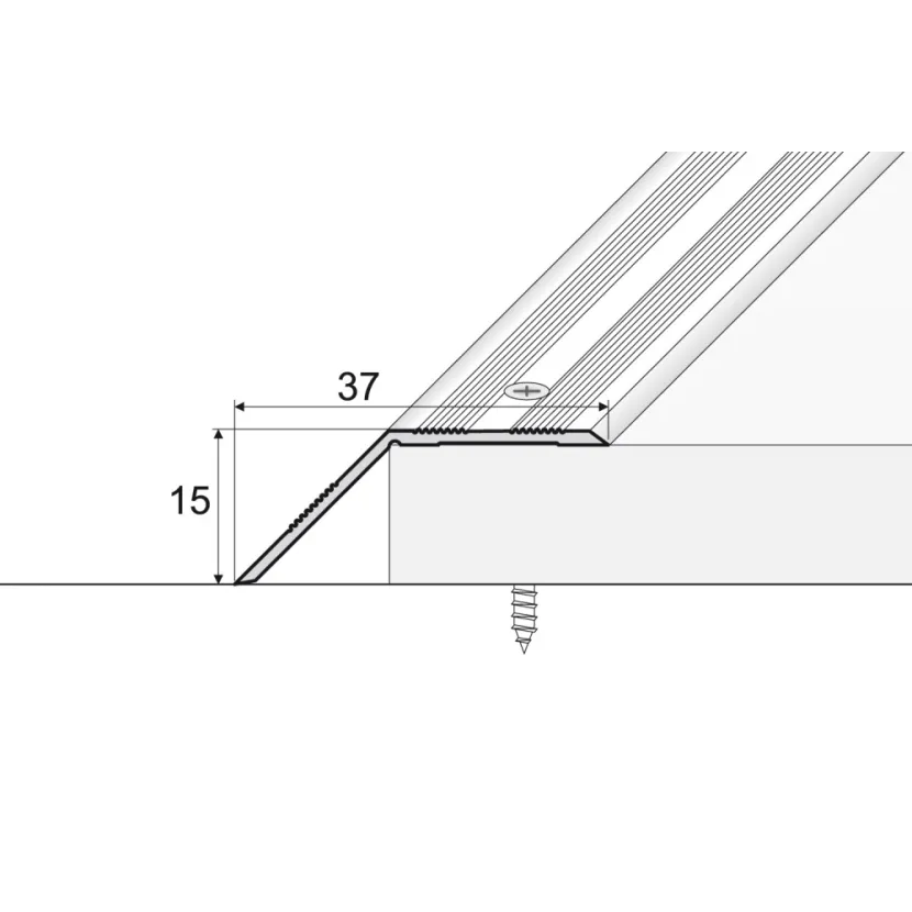Listwa dylatacyjna 15 x 37 - Anoda złoto