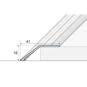 Listwa dylatacyjna - Anoda złoto - Aluminium anodowane