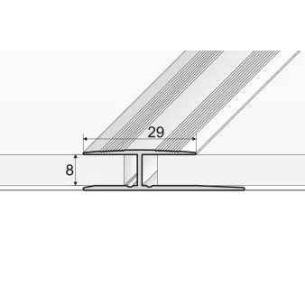 Listwa łączeniowa - Anoda szampan - Aluminium anodowane