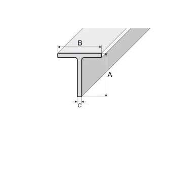 Teownik 20 x 20 x 2 - Anoda srebro - Aluminium anodowane