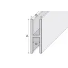 Haownik 40 x 12 x 8 - Anoda srebro