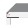 Profil krawędziowy 12.5mm - Stal nierdzewna szczotkowana