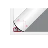 Listwa przyblatowa - Okleina buk jasny