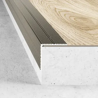 Kątownik 35 x 35 - Inox gładki - Aluminium anodowane