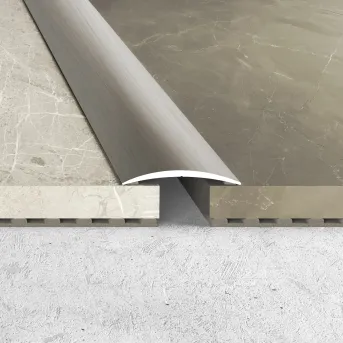 Listwa łączeniowa - Inox szczotkowany - Aluminium anodowane