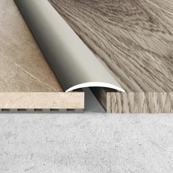 Listwa łączeniowa przykręcana 30 mm - inox gładki - Aluminium anodowane