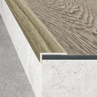 Kątownik 25 x 10 - Dąb arctic - Samoprzylepne - Tworzywo PVC w okleinie