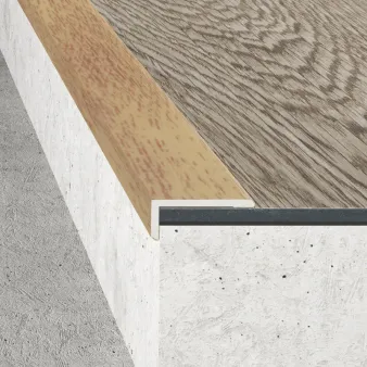 Kątownik 25 x 10 - Dąb piaskowy - Samoprzylepne - Tworzywo PVC w okleinie
