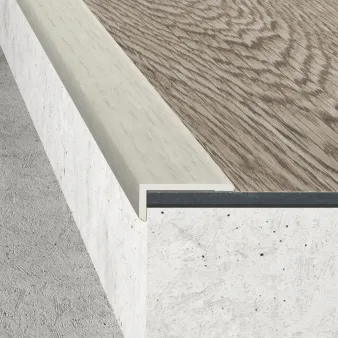 Kątownik 25 x 10 - Dąb wanilia - Samoprzylepne - Tworzywo PVC w okleinie