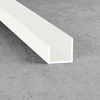 Ceownik 19.3 x 18 x 14.3 - Lakier ral biały - Aluminium lakierowane