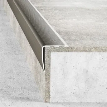 Kątownik 35 x 35 - Inox szczotkowany - Aluminium anodowane
