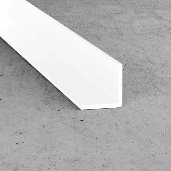 Kątownik 15 x 15 x 1.5 - Lakier biały (RAL) - Aluminium lakierowane