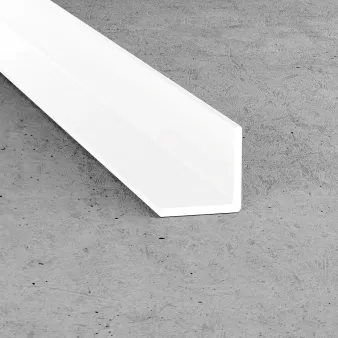 Kątownik 30 x 30 x 2 - Lakier biały (RAL) - Aluminium lakierowane