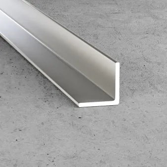 Kątownik 50 x 50 x 2 - Anoda srebro - Aluminium anodowane
