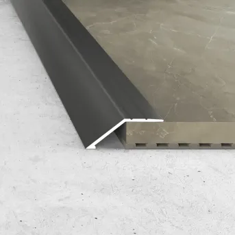 Listwa dylatacyjna - Inox szczotkowany - Aluminium anodowane