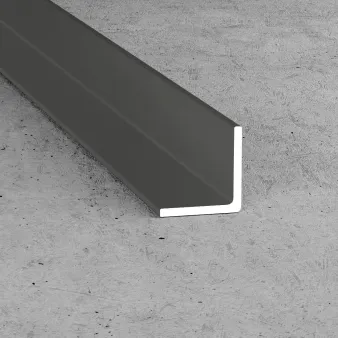 Kątownik 30 x 30 x 2 - Inox szczotkowany - Aluminium anodowane