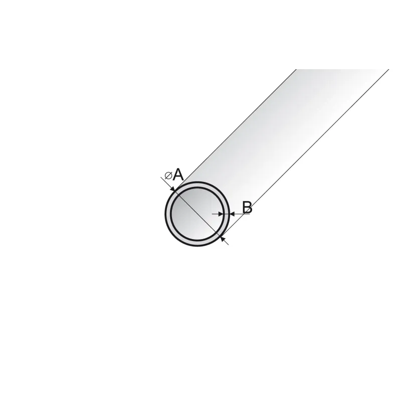 Rura 5 x 1 - Anoda złoto
