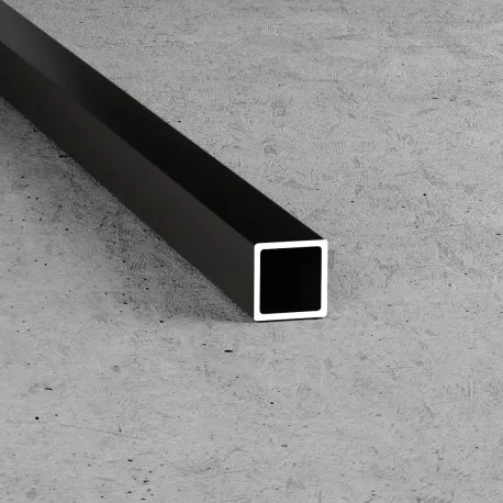 Rura kwadratowa 15 x 15 x 1 - Anoda czarna