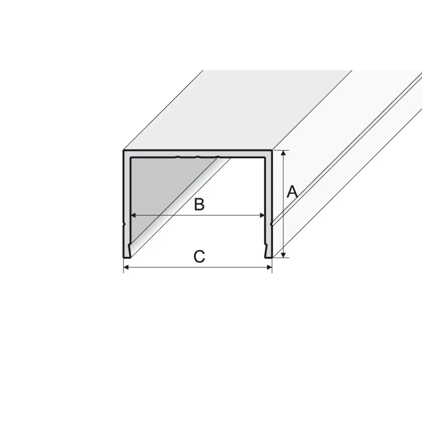 Ceownik 20 x 18 x 20.6 - Anoda złoto
