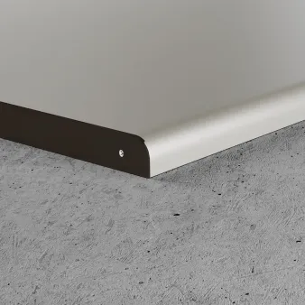Profil zakończeniowy lewy - Anoda brąz - Aluminium anodowane