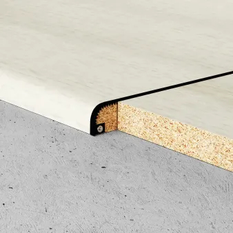 Profil łączeniowy gięty - Lakier czarny (RAL) - Aluminium lakierowane