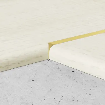Profil łączeniowy - Anoda złoto - Aluminium anodowane