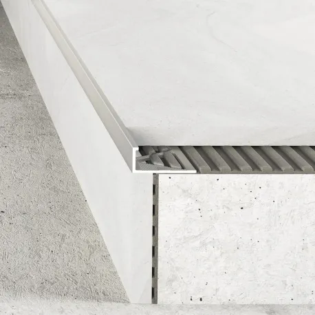 Listwa krawędziowa 12 mm - Naturalne aluminium
