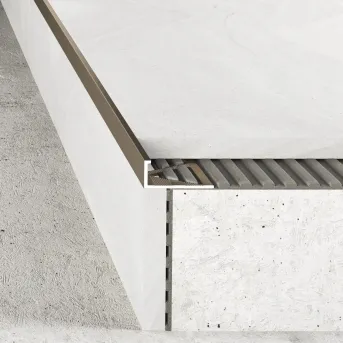 Listwa krawędziowa 12 mm - Anoda szampan - Aluminium anodowane
