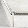 Listwa schodowa owalna - Naturalne aluminium