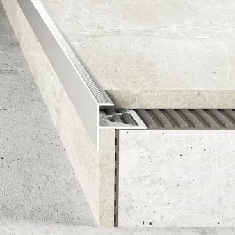 Listwa schodowa - Naturalne aluminium - Aluminium naturalne