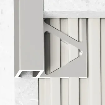 Listwa zakończeniowa - anoda srebrna - Aluminium anodowane