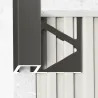 Listwa zakończeniowa - anoda inox gładki