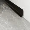 Listwa cokołowa aluminiowa samoprzylepna - brązowa