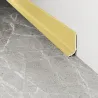 Listwa cokołowa aluminiowa samoprzylepna - złota