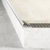 Listwa krawędziowa owalna 10 mm - Naturalne aluminium
