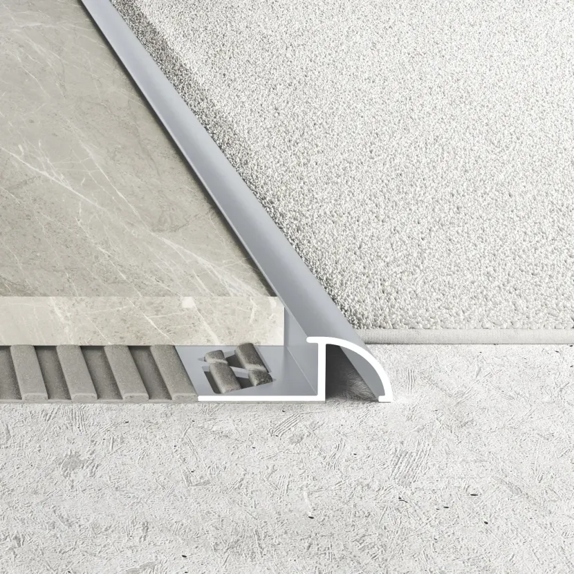 Listwa najazdowa - Naturalne aluminium polerowane