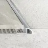 Listwa najazdowa - Naturalne aluminium polerowane