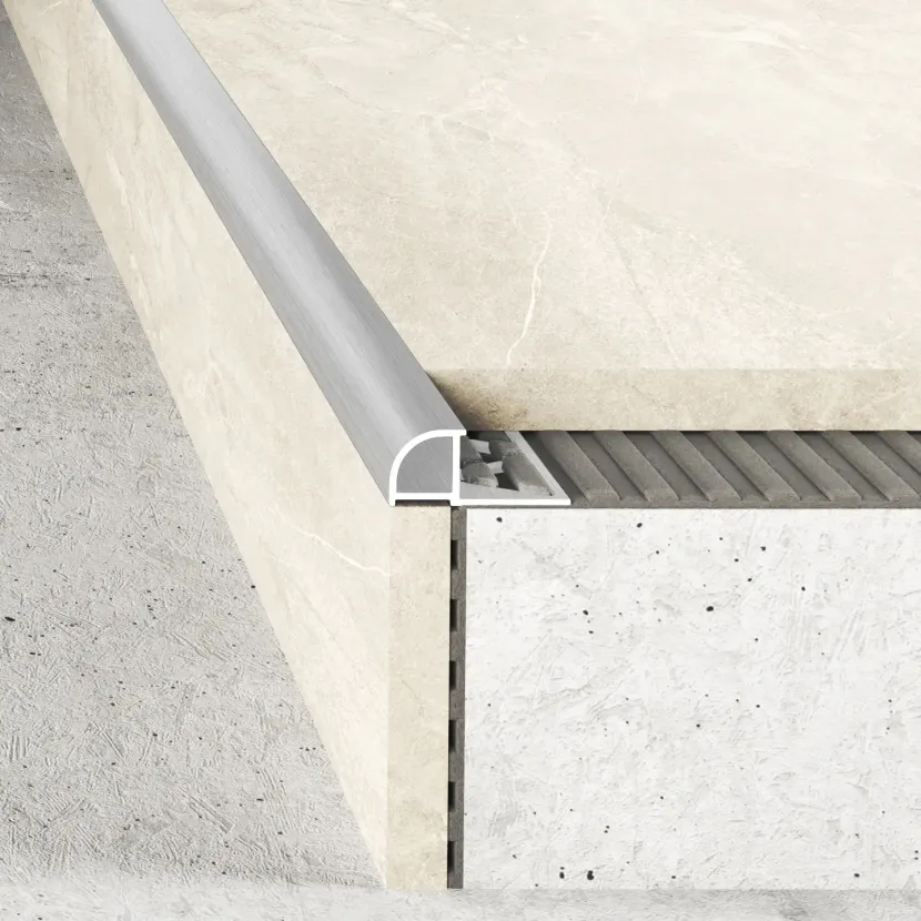 Listwa do glazury - naturalne aluminium