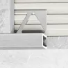 Listwa krawędziowa 10 mm - Naturalne aluminium