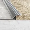 Listwa dylatacyjna 15 x 37 - Naturalne aluminium polerowane - Samoprzylepne