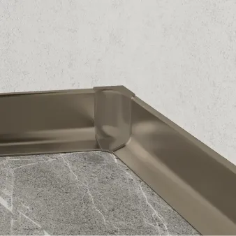 Multi narożnik wewnętrzny - Anoda szampan - Aluminium anodowane