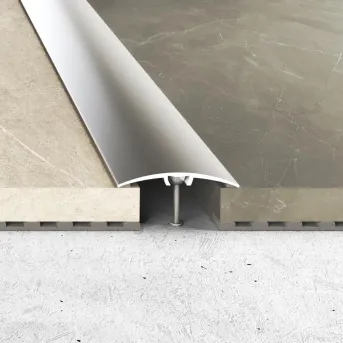Listwa łączeniowa z uszczelką silikonową - Anoda srebro - Aluminium anodowane