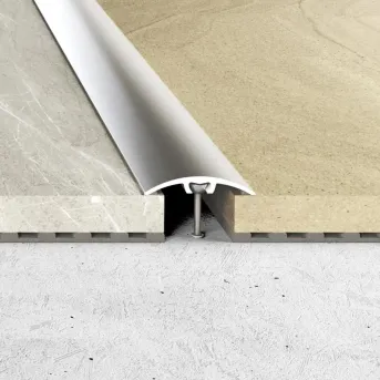 Listwa łączeniowa z uszczelką silikonową - Anoda srebro - Aluminium anodowane