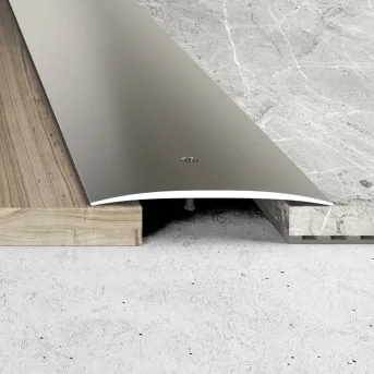 Listwa łączeniowa - Inox gładki - Aluminium anodowane