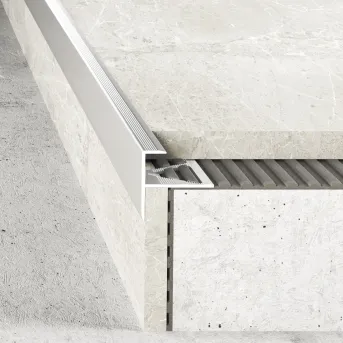 Listwa schodowa - Naturalne aluminium - Aluminium naturalne
