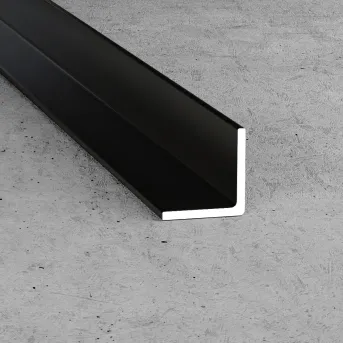 Kątownik 20 x 20 x 2 - Anoda czarna - Aluminium anodowane