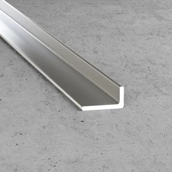 Kątownik 25 x 20 x 2 - Anoda srebro - Aluminium anodowane