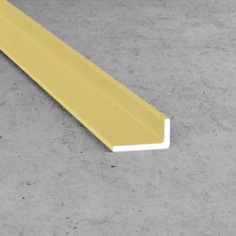 Kątownik 25 x 20 x 2 - Anoda złoto - Aluminium anodowane