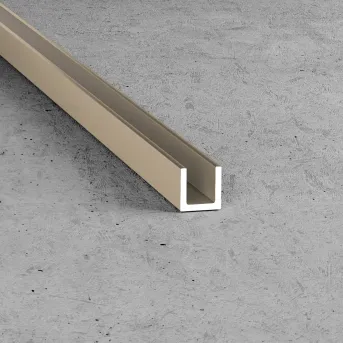 Ceownik 10 x 10 x 1.5 - Anoda szampan - Aluminium anodowane