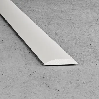 Listwa maskująca 30 x 5 - Okleina biała - Tworzywo PVC
